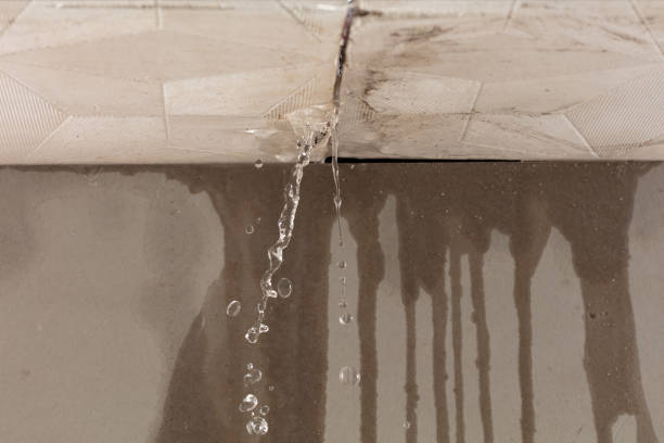 Professional Burst Pipe Cleanup technician working in Bordentown, NJ